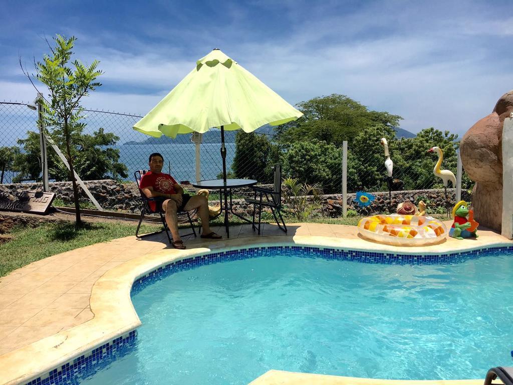 Paz Camping Playa Negra Hotel Amapala Bagian luar foto