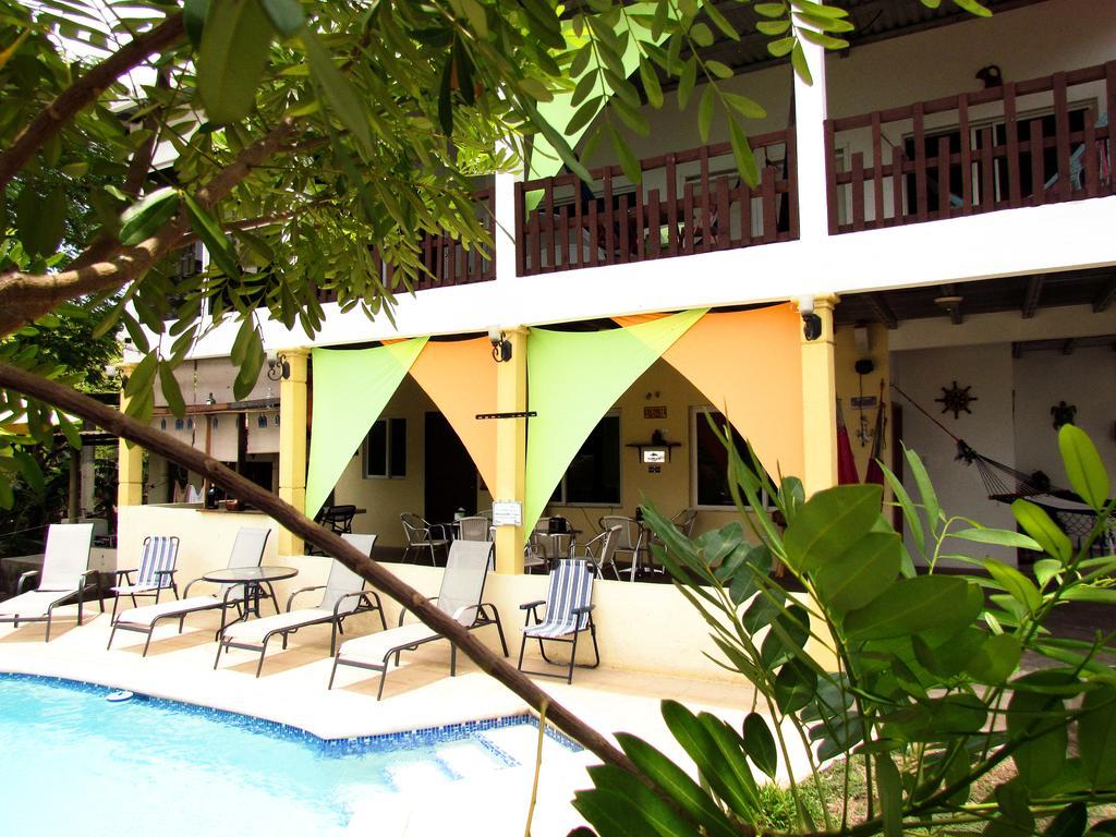 Paz Camping Playa Negra Hotel Amapala Bagian luar foto